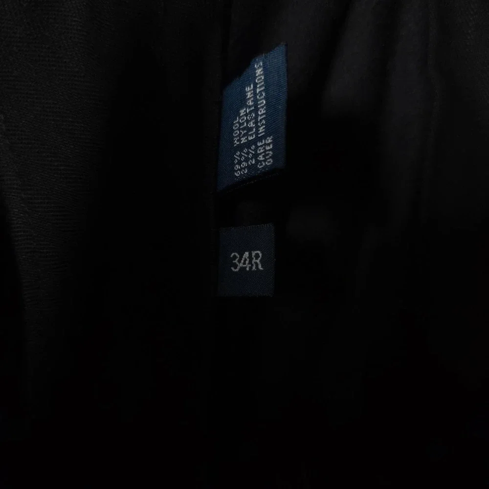 VTG Polo Ralph Lauren Trousers 34Rx31 Trousers Pleated 90s Fatigues Heavy Wool